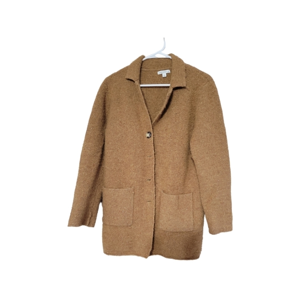 J. Crew Mercantile  Lambs Wool Button Front Cardigan | large